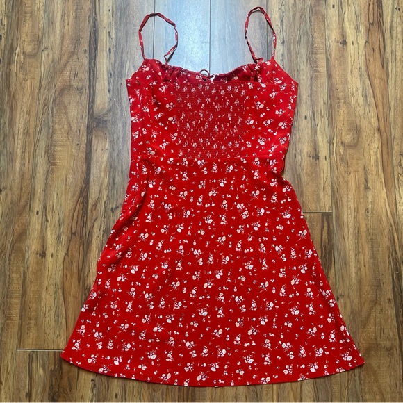 Realisation Par Inez Dress in Ammi Red Floral Size S - Picture 5 of 14